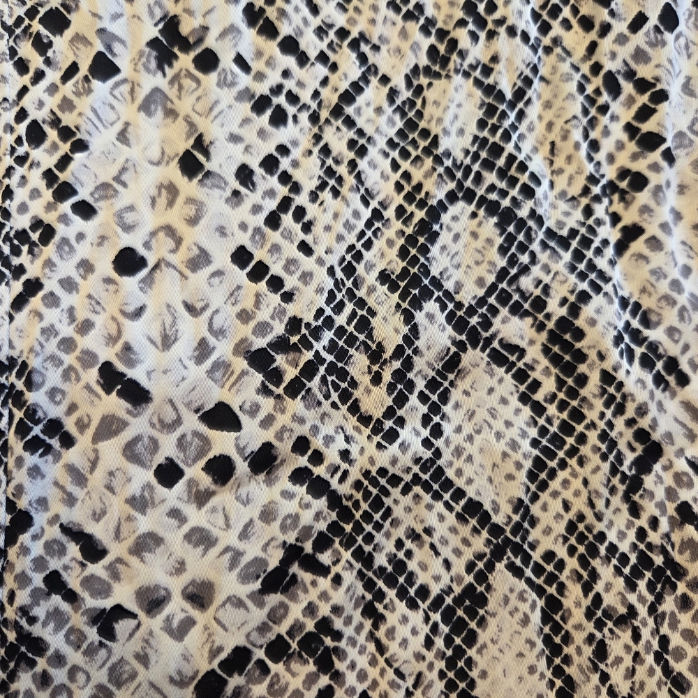 Good American Purely Python Print Satin Wide Leg … - image 6